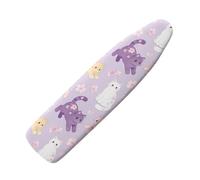 Funda Tabla De Planchar 110x30 Gato Blanca Funda Plancha Universal Ajustable con Acolchado para Un Planchado Más Fácil - Tamaño Universal,con Reflejo térmico,Transpirable y Antideslizante