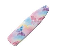 Funda Tabla De Planchar 110x30 Mariposa Azul Funda Plancha Universal Ajustable con Acolchado para Un Planchado Más Fácil - Tamaño Universal,con Reflejo térmico,Transpirable y Antideslizante