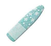 Funda Tabla De Planchar 110X30 Rayas Verdes Y Blancas Funda Acolchada Suave con Borde Elástico Universal, Resistente Al Calor E Impermeable, Anti-Quemaduras
