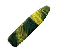Funda Tabla De Planchar 130X45 Campos Amarillos Verde Profundo Funda para Tabla De Planchar con Relleno De Fieltro De 4 Mm,Planchado Diario, Antideslizante, Resistente Al Calor