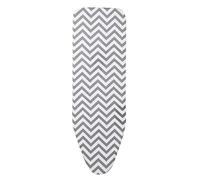 Funda Tabla De Planchar Funda de Plancha de algodón Extra Gruesa de 150 x 50 cm con Borde elástico, Resistente a Quemaduras y Manchas, con Correas de Seguridad y Bolsillo for la Nariz.