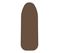 Funda Tabla de Planchar Marrón Funda Plancha Universal Ajustable Montaje Fácil con Elástico Ironing Board Cover Refleja Calor para Planchar Rápido Fundas Mesa Plancha 110x33cm