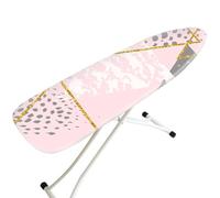 Funda Tabla de Planchar Rosa Oro Gris Funda Plancha Universal Ajustable Montaje Fácil con Elástico Ironing Board Cover Refleja Calor para Planchar Rápido Fundas Mesa Plancha 90x30cm