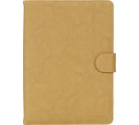 RivaCase® 3017 - Fundas para Tablets (Folio, Beige, Cuero PU, 18,6 cm, 2,7 cm, 26,6 cm)