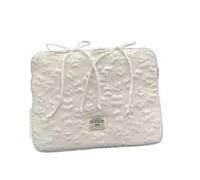 Funda Tablet Bonita Funda for portátil, Ideal for Notebook y Tableta(Beige,13-14.5inch)