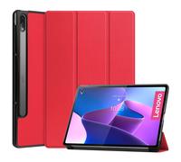 Funda Tablet para Lenovo Tab P12 Pro 12.6 Pulgadas Slim Coche Sleep/Wake Roja