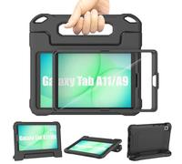 Funda Tablet Samsung Galaxy Tab A11/A9 Niños 8.7 Pulgadas 2025/2023, TrendGate Ligera a Prueba de Golpes Funda Tablet con Pantalla Incorporada y Soporte para Asa, Negro