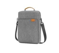 Funda Tableta Bolsa de Mensajero for Tableta y portátil, for Macbook Air Pro 11, 12, 9. °/10,5 ", 11", iPad, Funda Transporte for Surface HP DELL Mochila portátil(Light Grey)