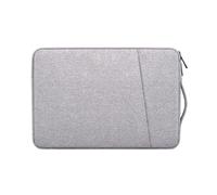 Funda Tableta Bolso for Ordenador portátil de 13,3/15,6 Pulgadas, Funda Protectora for Tableta, maletín Impermeable for viajeros Mochila portátil(Light Grey,13.3 Inch)