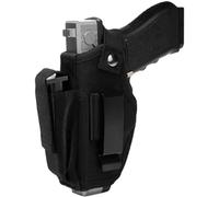 Funda táctica para Pistola, Funda Oculta para Pistola, Funda Universal para cinturón con Soporte para Cargador para G1ock 17 19 B.eretta M9