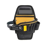 Funda Taladro Bolsa compacta for Taladro, Bolsa de Herramientas con 6 Bolsillos, Almacenamiento Piezas eléctrico, Resistente al Desgaste, cómoda riñonera