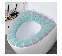 Funda Tapa Vater Funda de asiento de inodoro universal, cálida y for el invierno, for baño, lavable, extraíble, con cremallera y tapa abatible, con asa for el hogar(Color-06)