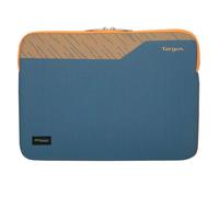 Funda Targus Pulse II EcoSmart 14" Neopreno Azul Naranja Hidrofóbica Monocromo