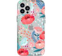 Funda Tech21 Evo Art Garden Floral Para Apple Iphone 12 Pro Max - Coral Rojo