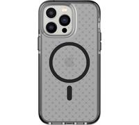 Funda Tech21 Evo Check Para iPhone 14 Pro Max Negro Ahumado Flexshock Protección