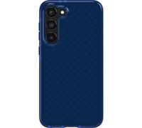 Funda tech21 Evo Check para Samsung Galaxy S23 Plus - Azul medianoche, resistente a ca das desde 4,8 m, golpes y ara azos