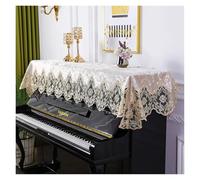 Funda Teclado Fundas de piano modernas con bordado floral, mantel a prueba de polvo, funda decorativa for muebles multiusos, protector de teclado electrónico(868)