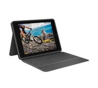 Funda teclado Logitech Rugged Folio para iPad 10.2" AZERTY Francés Grafito