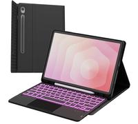 Funda teclado para Samsung Galaxy Tab S11 11 pulgadas - 7 colores iluminado inalámbrico extraíble Tablet Teclado con Touchpad - Layout italiano QWERTY Cover Teclado para Galaxy Tab S11 11" 2025