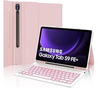 Funda Teclado para Samsung Galaxy Tab S9 Fe Plus/S9 FE+/S9+/S10 Plus 12.4"