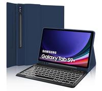 Funda Teclado para Samsung Galaxy Tab S9 Fe Plus/S9 FE+/S9+/S10 Plus 12.4"