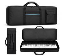 Funda Teclado Piano 61 Teclas para Korg Pa1000 2017-2023 2024 2025 2026+ | Tela Oxford 600D | Bolsa Portátil | Asas Reforzadas | Correas de Hombro Ajustables | Resistente al Agua y al Polvo