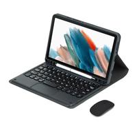 Funda Teclado Táctil con Ratón para Samsung Tab A11/A9 8.7" | SM-X130/X133/X135 2025 & SM-X110/X115/X117 2023,Extraíble, Carcasa TPU, Soporte Lápiz(Incluye Ñ)