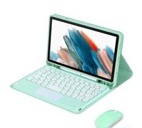 Funda Teclado Táctil con Ratón para Samsung Tab A11/A9 8.7" | SM-X130/X133/X135 2025 & SM-X110/X115/X117 2023,Extraíble, Carcasa TPU, Soporte Lápiz(Incluye Ñ)