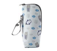 Funda térmica para botella, botella de agua a prueba de fugas, bolsa aislada para entrenamiento, lugar de trabajo, senderismo, al aire libre, viajes, diario, correr, deportes