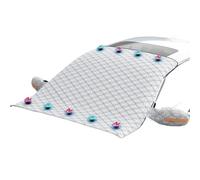 Funda Térmica para Parabrisas de Coche para Alfa Romeo Alfa 6 1979-1986 - Protector Externo de Invierno con Refuerzo Antidesgarro Impermeable,Silver-116 * 160cm