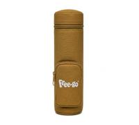 Funda térmica porta botella con interior aislante de aluminio, porta botella con cremallera y asa, bolsa térmica para botellas y termos, disponible en 6 colores suaves (amarillo suave, 2,5 L)
