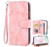 Funda tipo cartera Asuwish para Samsung Galaxy J1 2016 con soporte y