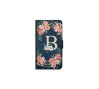 Funda tipo cartera Bjornberry compatible con Sony Xperia XA2 - Monograma B