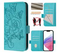 Funda tipo cartera Blackview A52/A52Pro/A53/Oscal Modern/8Color/8Shark/8Oscal Tiger12/Wave6C/Shark9 5G con tarjetero y cierre magnético - Piel