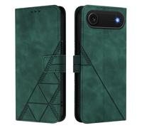 Funda tipo cartera compatible con funda para 17 Air/17 Plus de 6.6 pulgadas, funda de cuero con tarjetero, cierre magnético, color verde