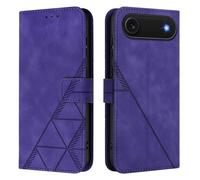 Funda tipo cartera compatible con funda para 17 Air/17 Plus de 6.6 pulgadas, funda de piel tipo libro con tarjetero, cierre magnético, color morado