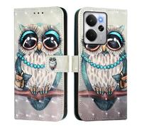 Funda tipo cartera compatible con OPPO A5X 4G en el extranjero/OPPO A5X 5G/realme 14 5G domestic/realme P3 5G India/realme P3 5G en el extranjero/realme 14T 5G en el extranjero / realme neo7X 5G