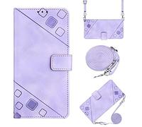 Funda tipo cartera cruzada para Samsung Galaxy A13 4G Flip Premium Wallet Phone Cases a prueba de golpes Smooth Leather Magnet Cover para Samsung Galaxy A13 4G con soporte para tarjetas, collar y correas