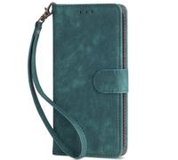 Funda tipo cartera de cuero para teléfono compatible con Nokia C31, C32, C30, C300, C02, C100, C110, C12, C200, C21Plus, C22