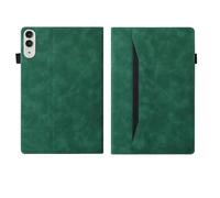 Funda Tipo Cartera de Lujo for Tablet Lenovo Xiaoxin Pro GT 11.1 Pulgadas TB-710FU 2025, con Soporte Frontal y protección contra caídas. Funda de Cuero Resistente a Golpes.(Green)