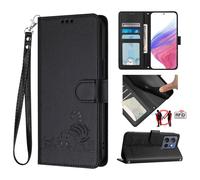 Funda tipo cartera de piel para teléfono Nokia HMD Pulse con cierre magnético