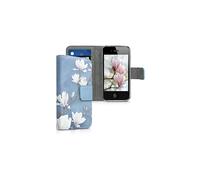 Funda tipo cartera kwmobile compatible con Apple iPhone 4 / 4S Funda para tel?fono