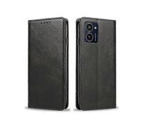 Funda tipo cartera magnética de cuero compatible con HMD Pulse Pro - Cierre seguro y funda para teléfono