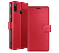 Funda tipo cartera para Galaxy A20e con función de soporte y lengüeta magnética