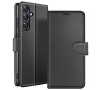 Funda tipo cartera para Galaxy M55 con función de soporte y lengüeta magnética