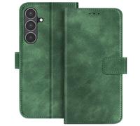 Funda tipo cartera para Galaxy S25 FE magnética con efecto ante y tacto suave