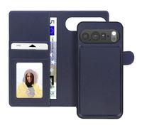 Funda tipo cartera para Google Pixel 10 Pro con carcasa desmontable magnética
