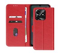 Funda tipo cartera para Honor X5c Plus 4G Serie Chesterfield, soporte de vídeo