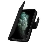 Funda tipo cartera para iPhone 11 Pro de cuero de primera calidad, Soporte