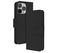 Funda tipo cartera para iPhone 13 Pro de cuero premium con función de soporte